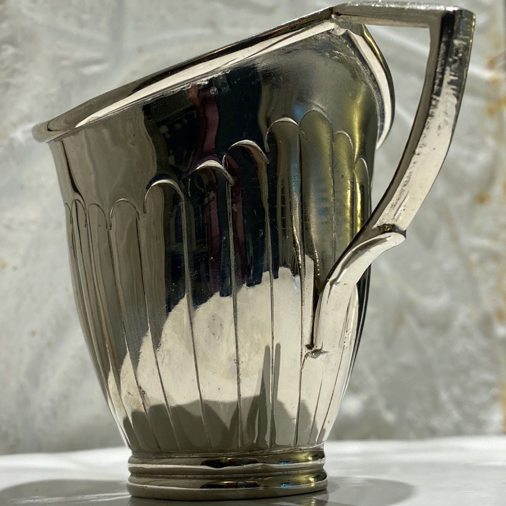 🌟 Vintage Silver-Plated Creamer - Timeless Elegance 🌟